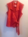 Silk blouse: $2